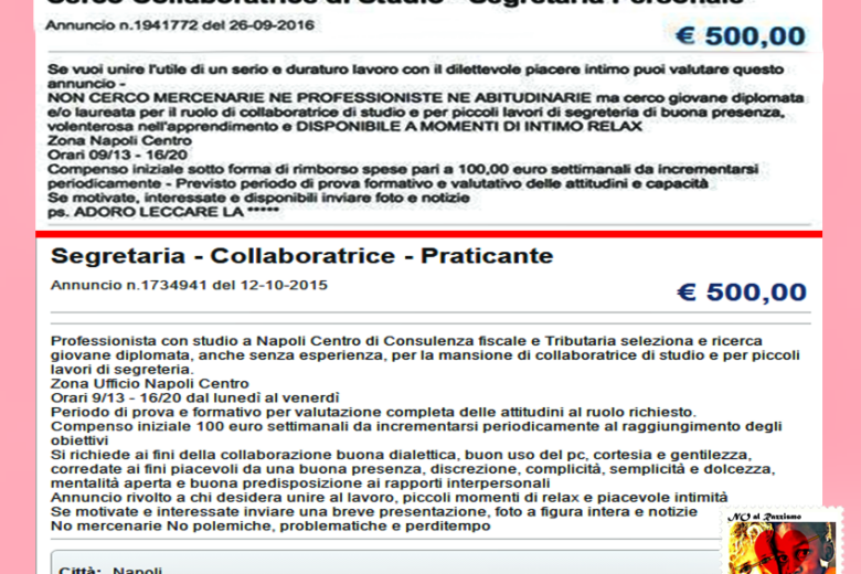 Molestie, violenze sessuali e ricatti nel mondo del lavoro /2