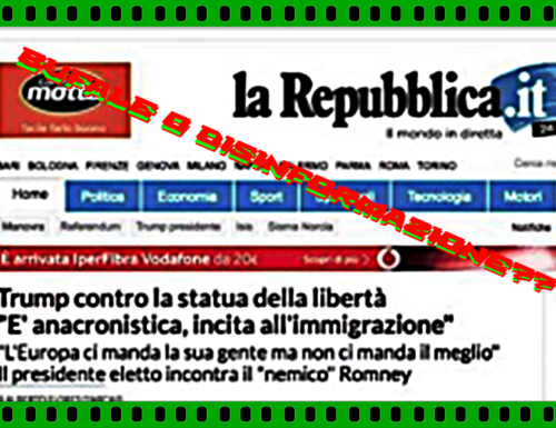 BUFALE O DISINFORMAZIONE DI REGIME?